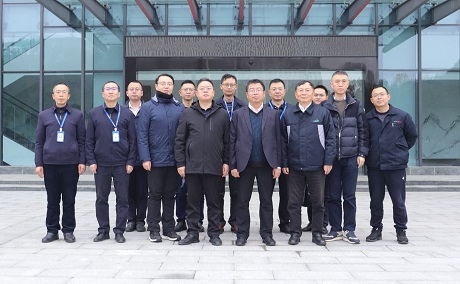 蒋文春率队莅临绵阳bifa必发公司调研指导事情